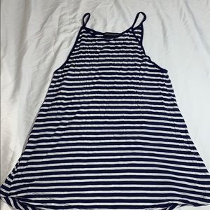 Navy Striped Tank (M)